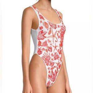 NWT OCEANUS Juna beaded one piece